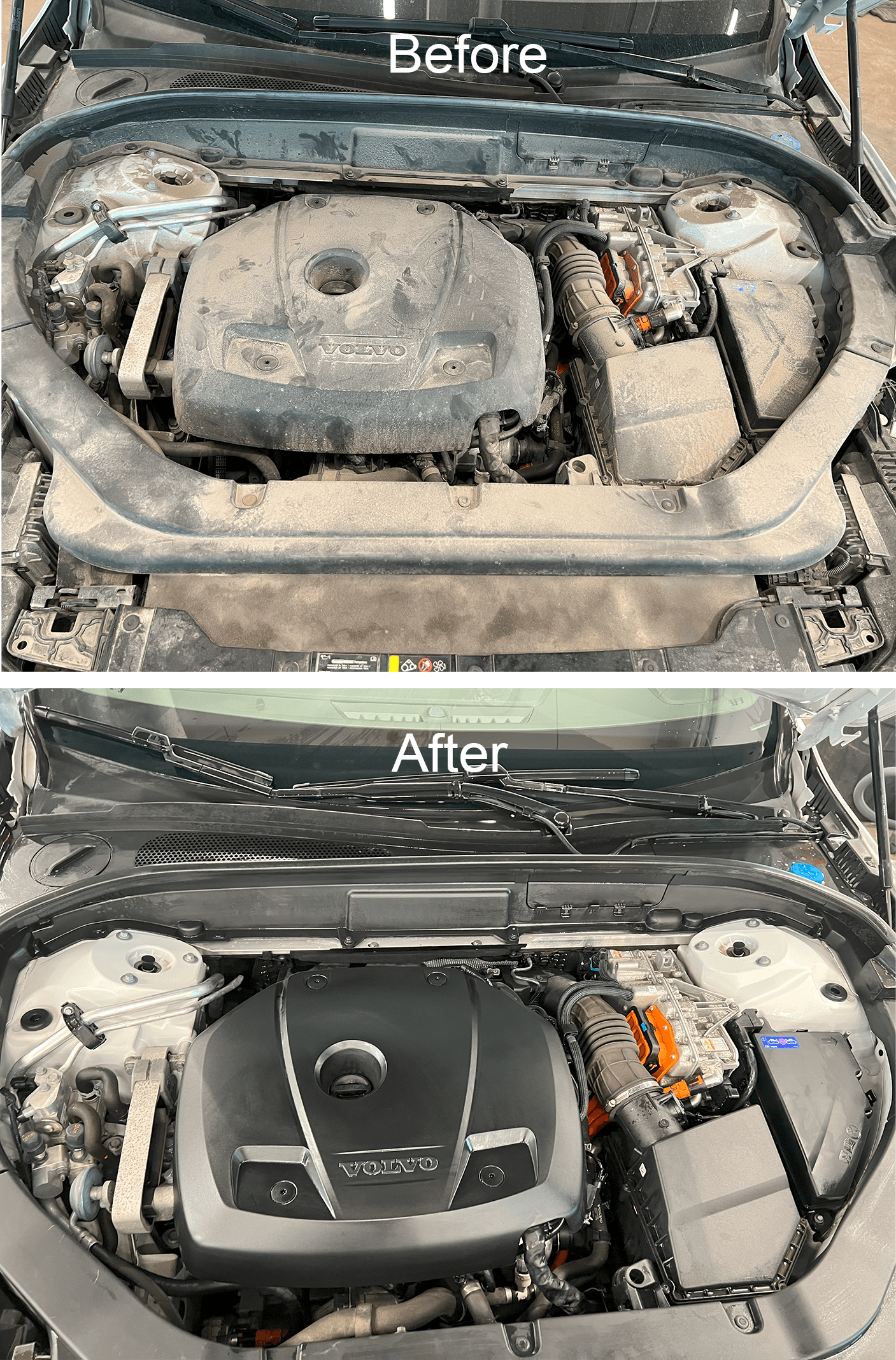 Detajimi i hapësirës së motorit